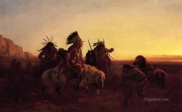 américa occidental indiana 66 Pinturas al óleo